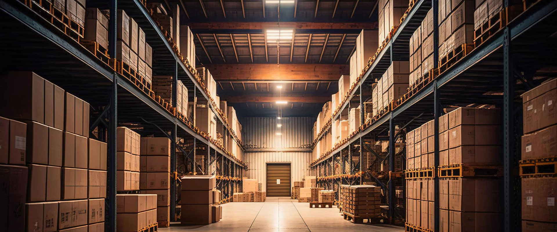 Čelične konstrukcije | Hala za skladištenje robe u logistici