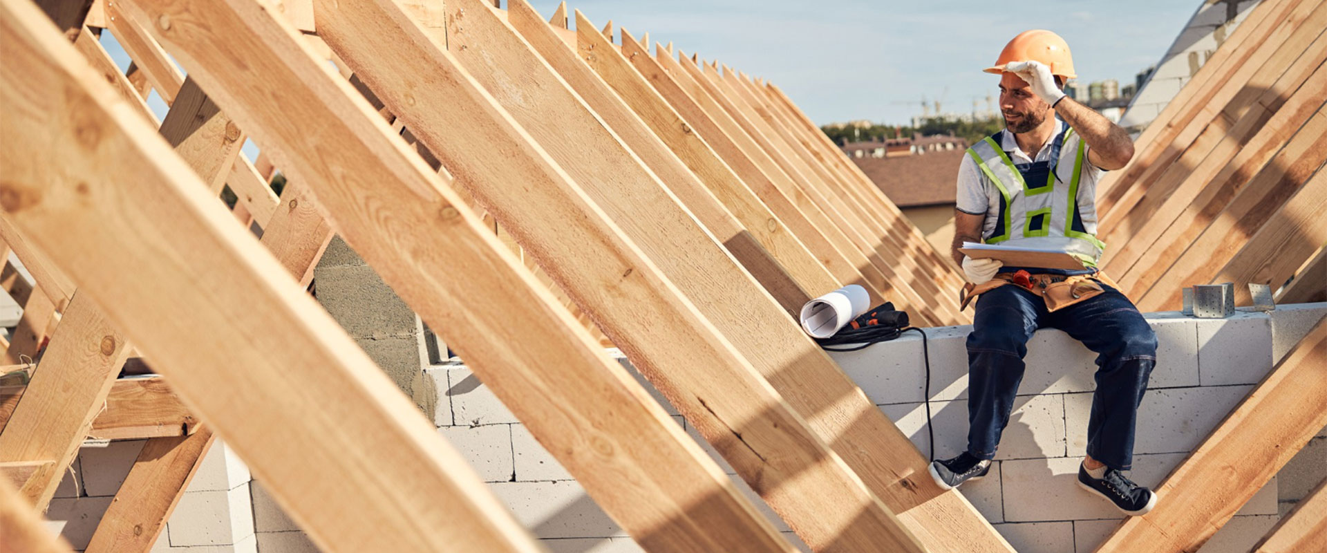 Steel constructions | Roof construction for a residential complex