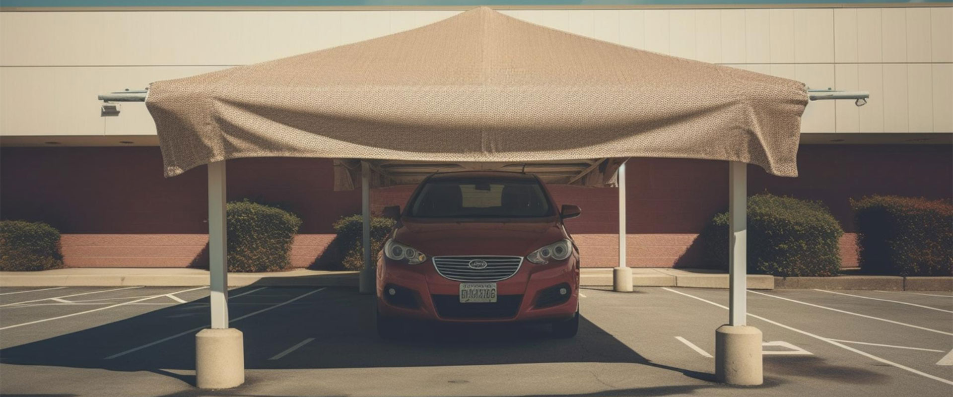 Čelične konstrukcije | Nadstrešnica za vozila