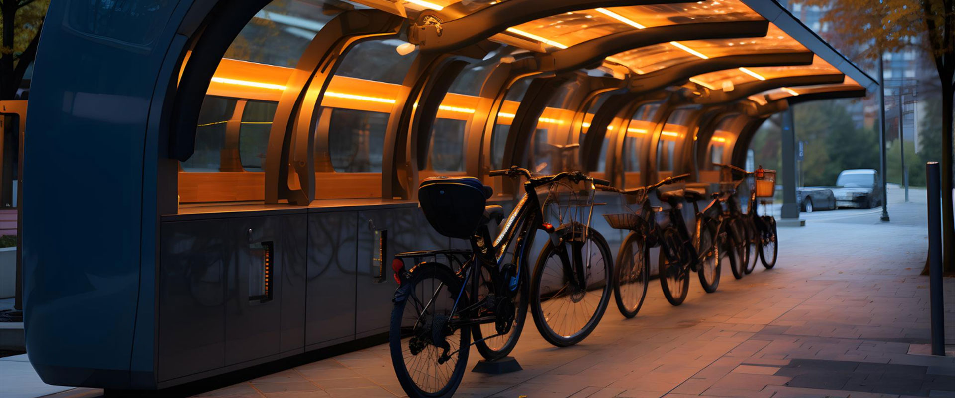 Čelične konstrukcije | Nadstrešnica za bicikle